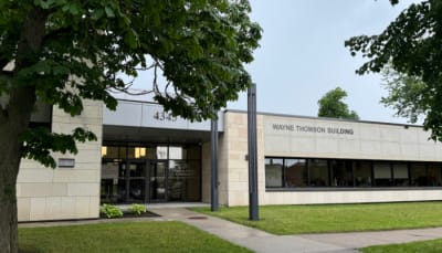 Image of the Wayne Thomson Building exterior