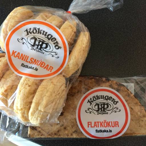 Cookies and bread in their packaging