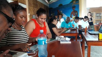 Formation de l'équipe de la Mairie de Laguna de Perlas