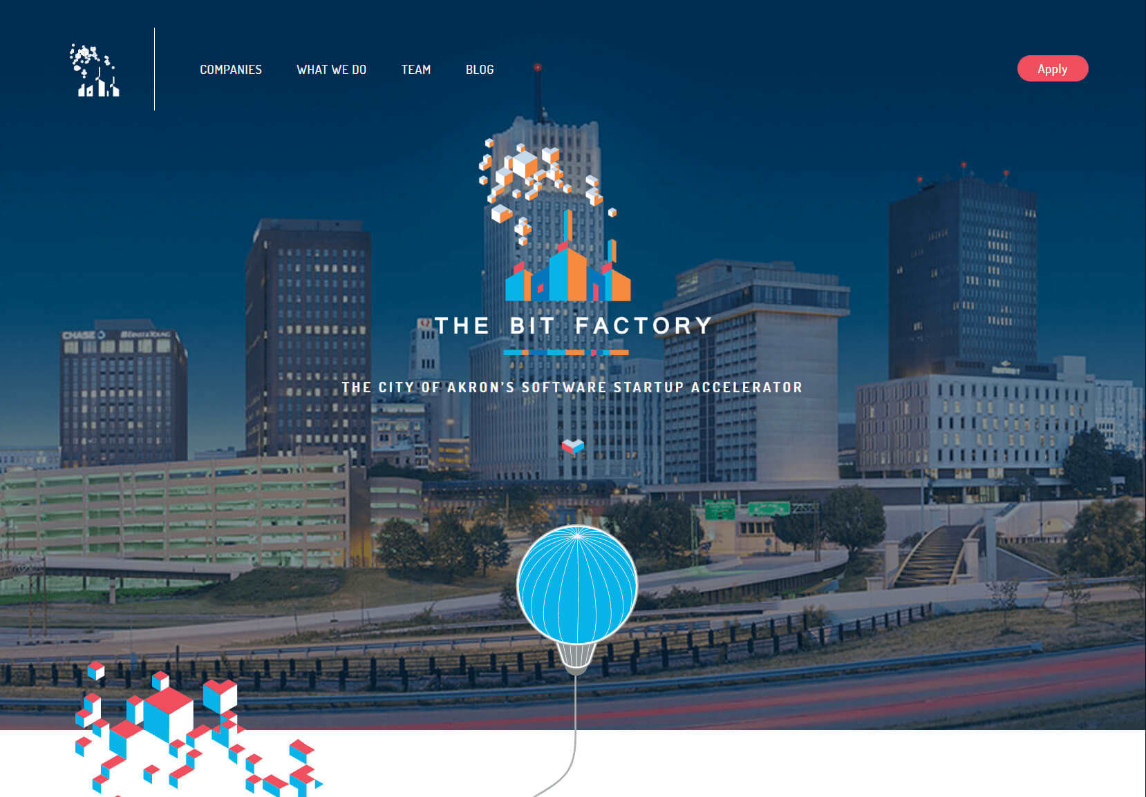 Homepage for the Bit Factory