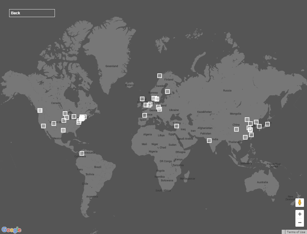 New version of Steven Holl Architects map.