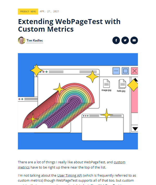 Blog post from WPT Blog