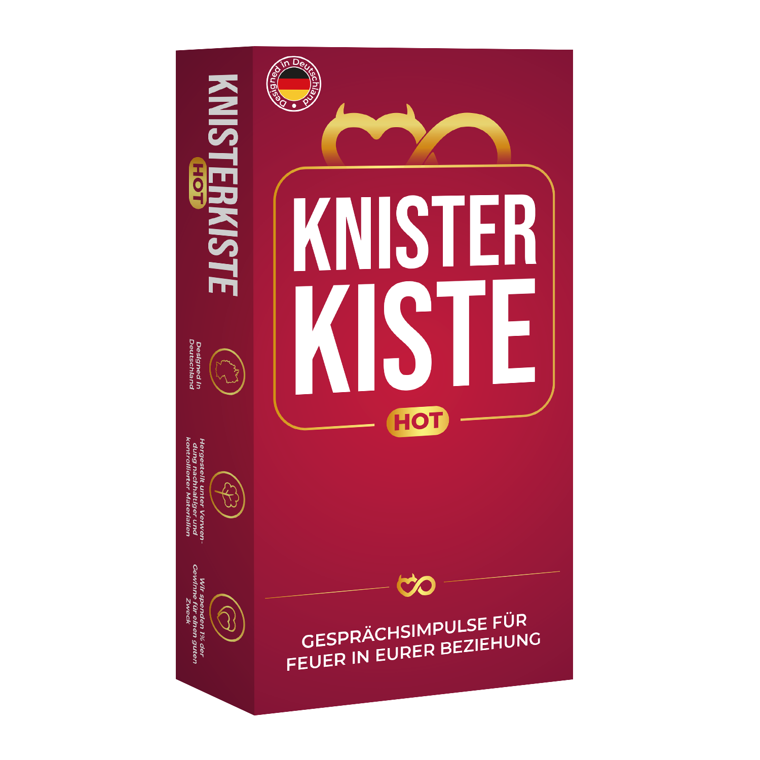 Knisterkiste Kartenspiel für Paare