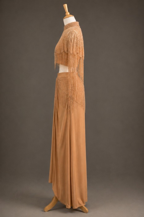 golden dress view 4