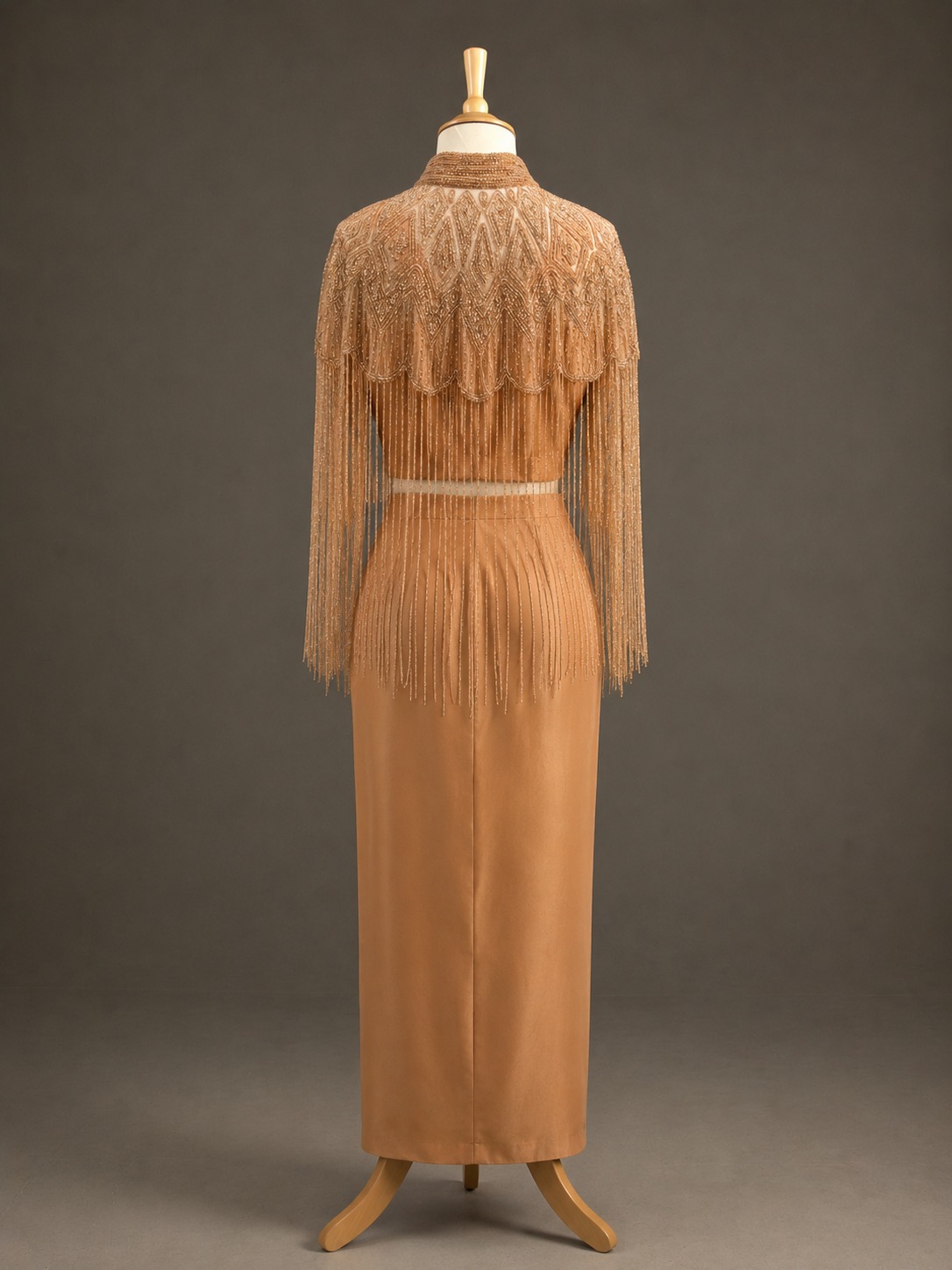 golden dress view 2