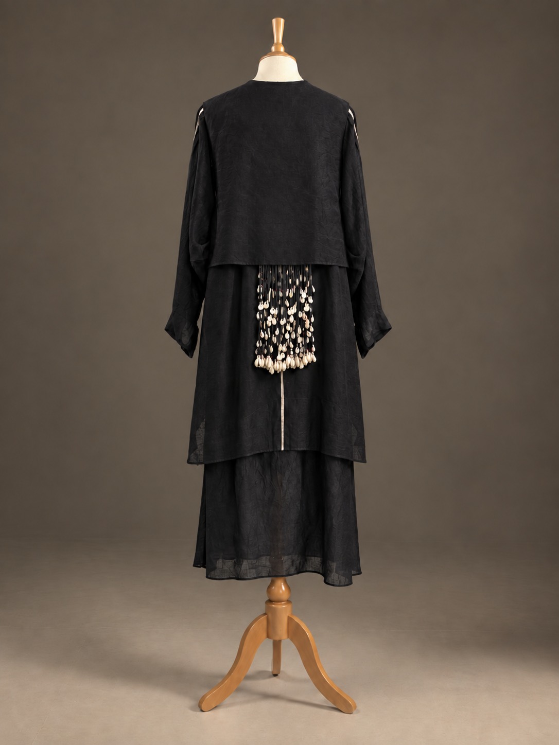 Black Stylish Jacket Dress view 2