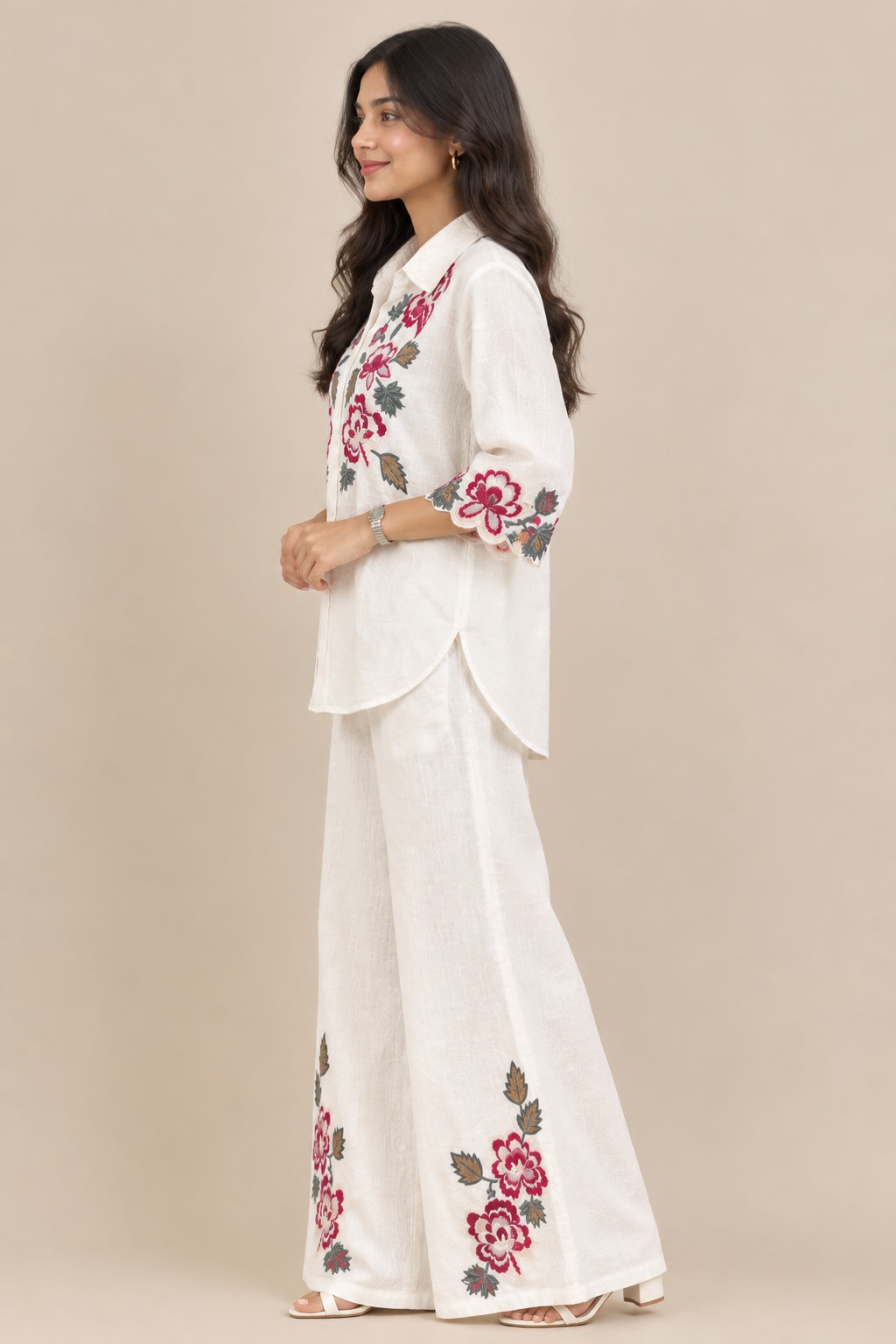 Ivory Bloom Co-ord Set view 4