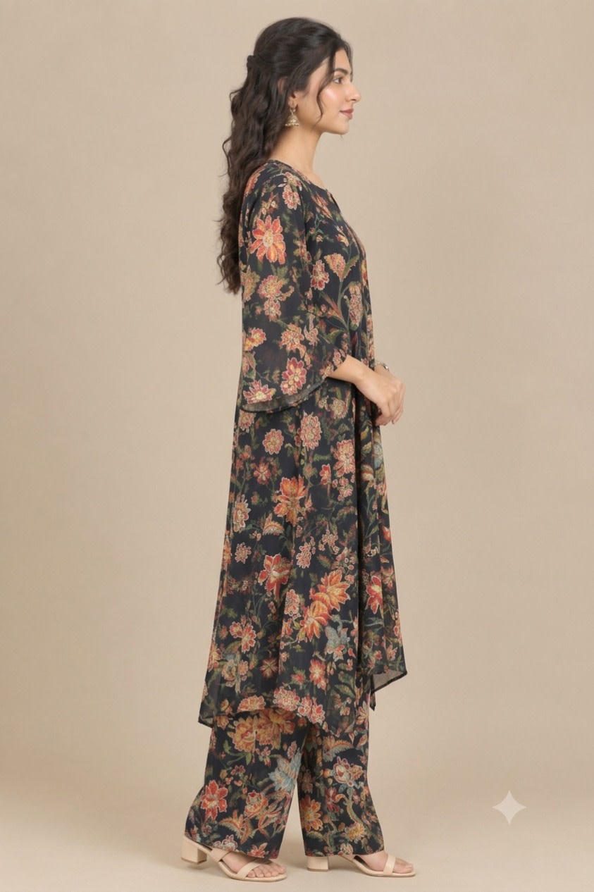 Midnight Garden Co-ord Set view 2