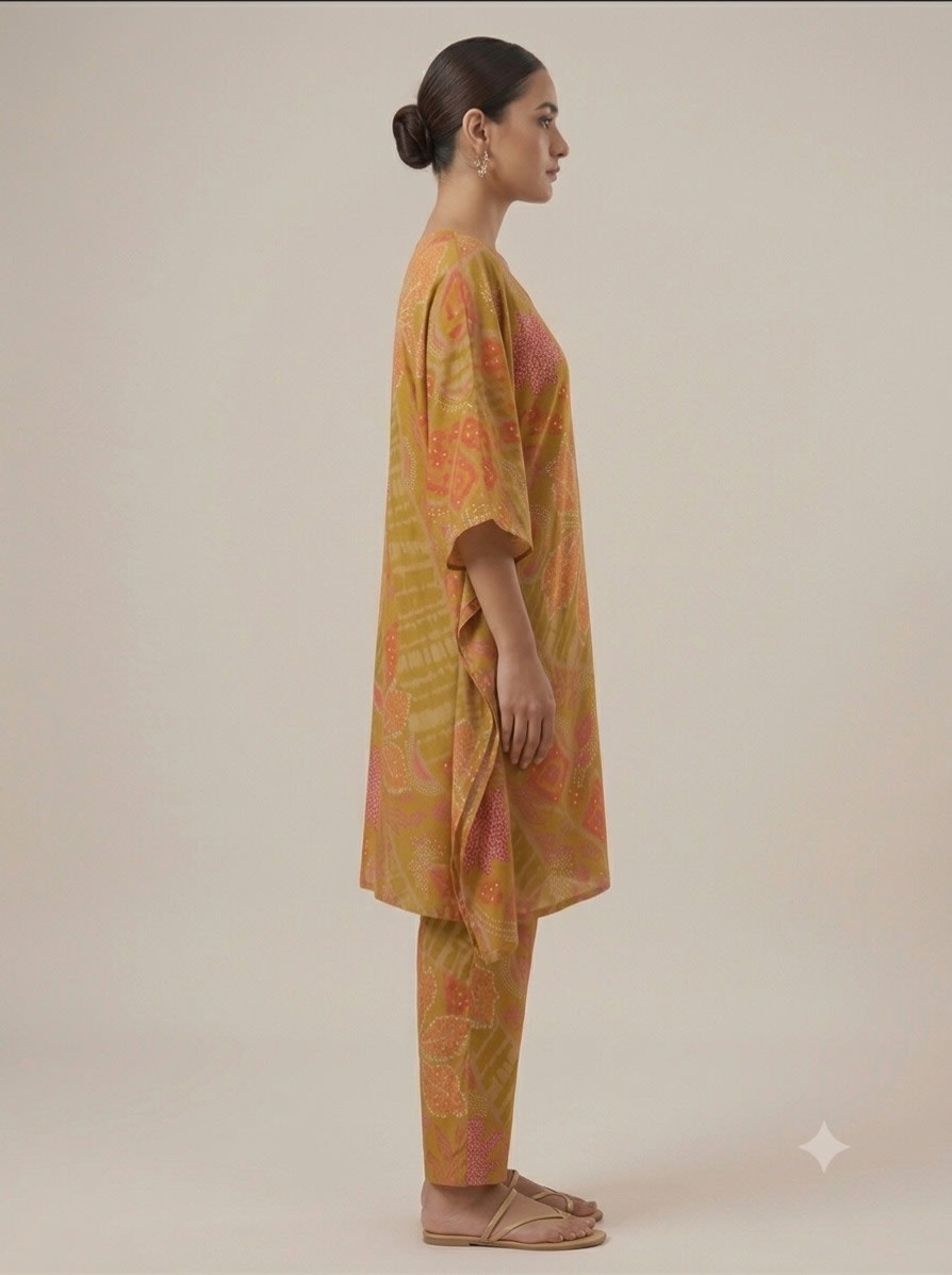 Marigold Muse Draped Set view 4