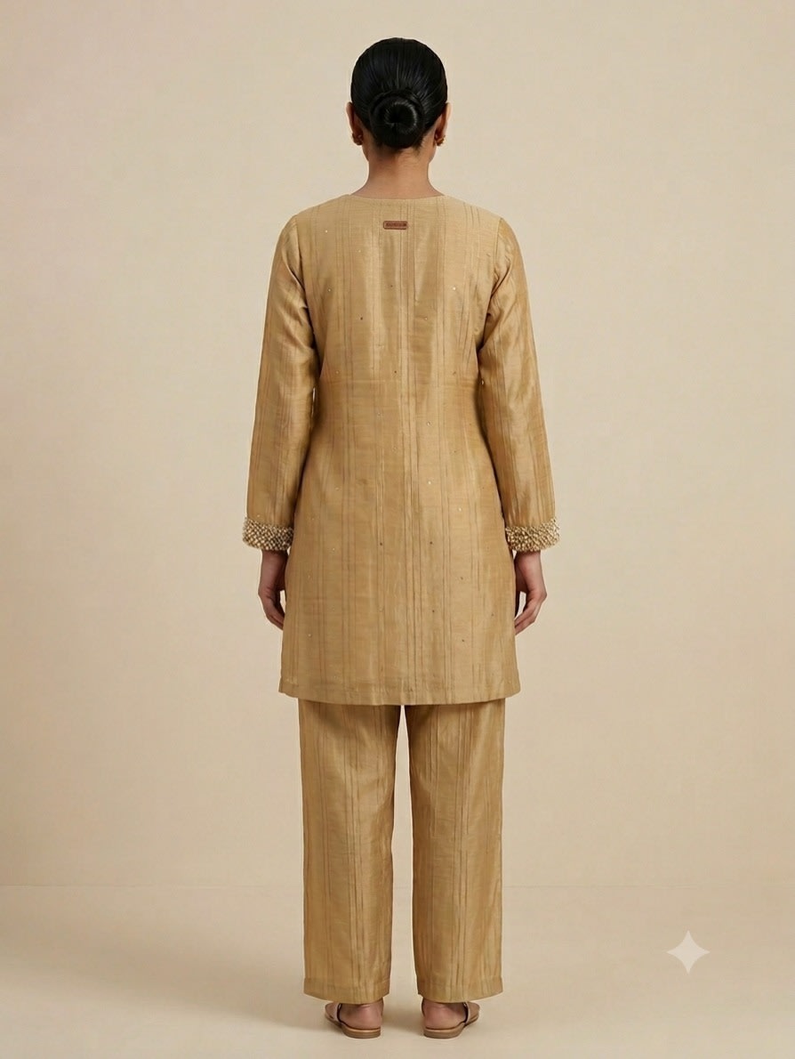 Golden Sand Embellished Set view 5