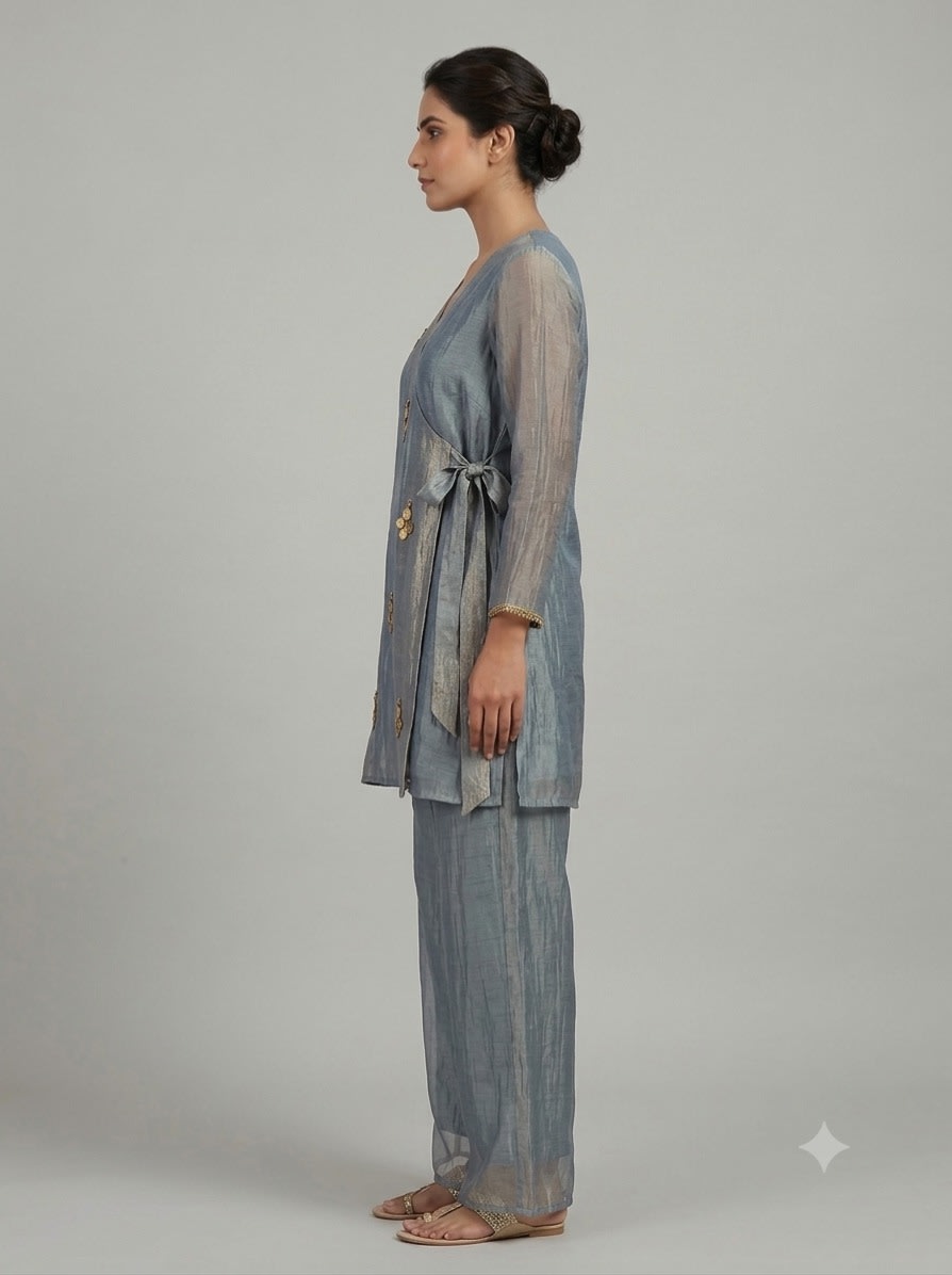 Slate Mist Wrap Set view 3