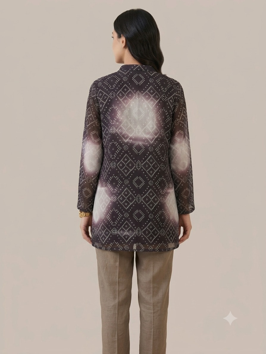 Aubergine Diamond Set view 5