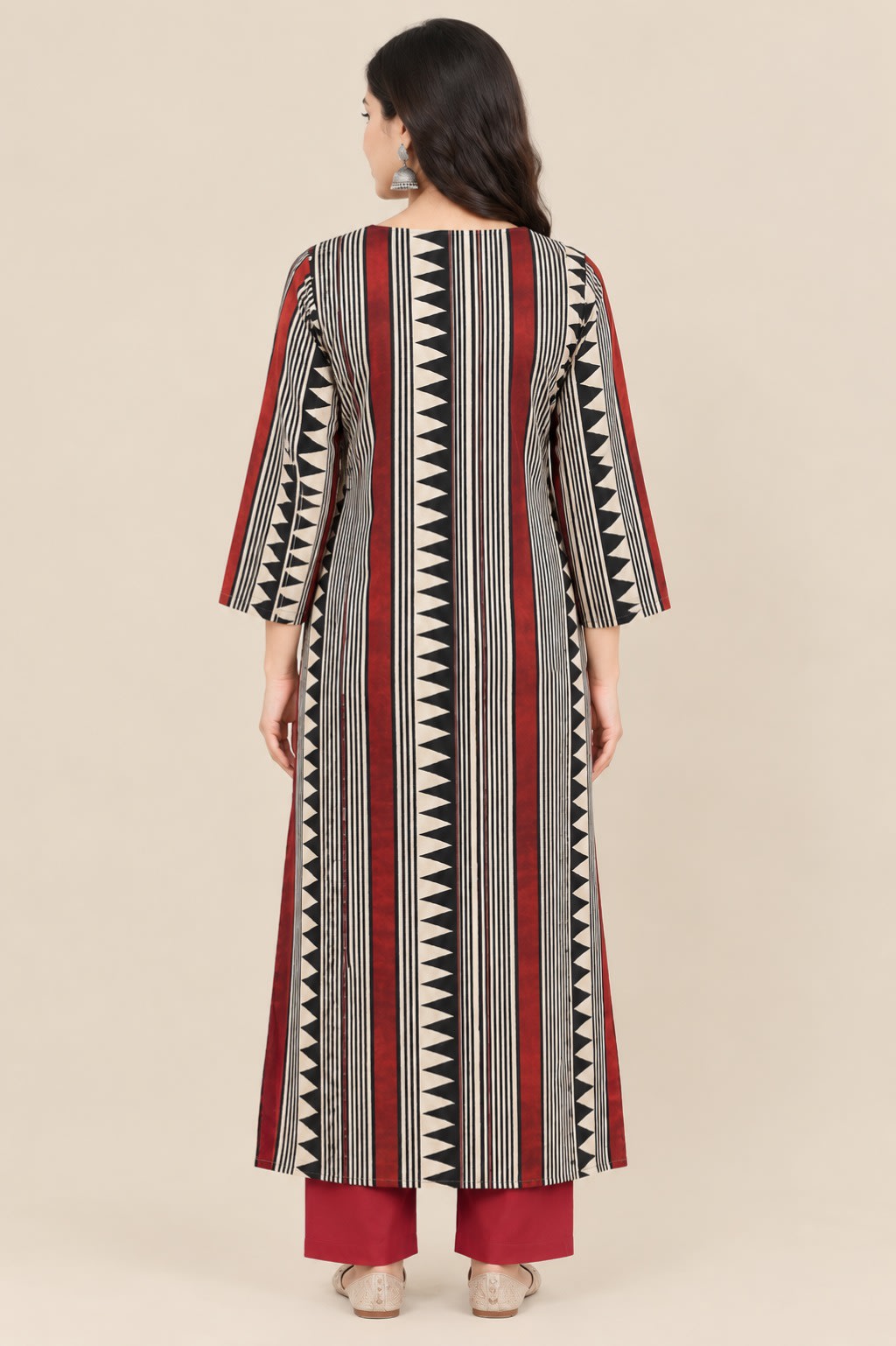 Crimson Heritage Striped Set view 5