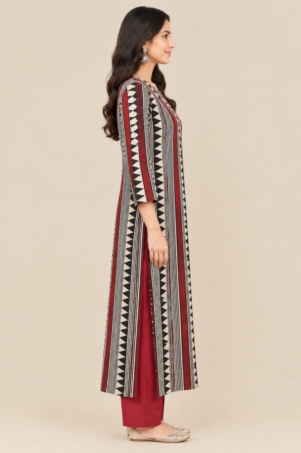 Crimson Heritage Striped Set view 3