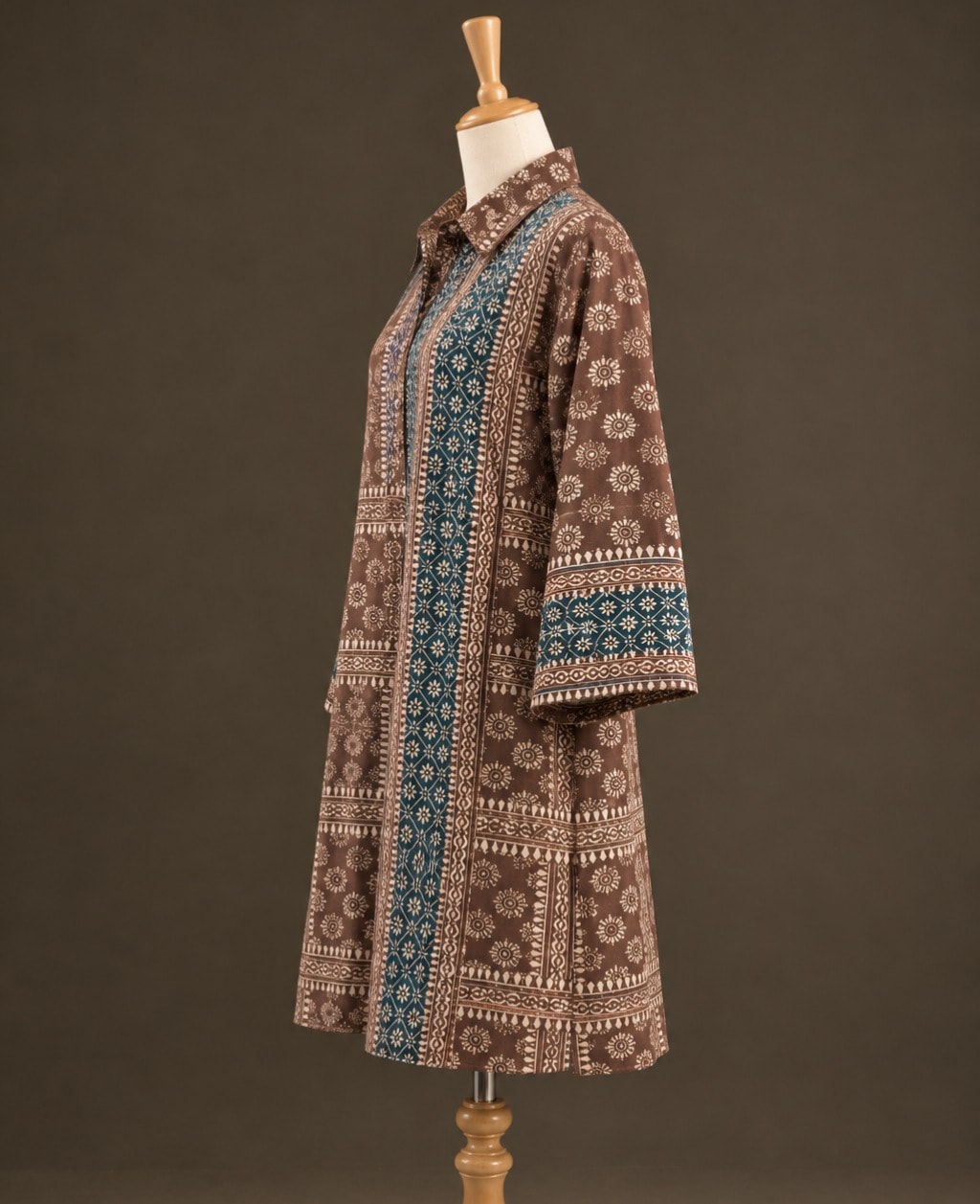 Cocoa Teal Heritage Shirt view 3
