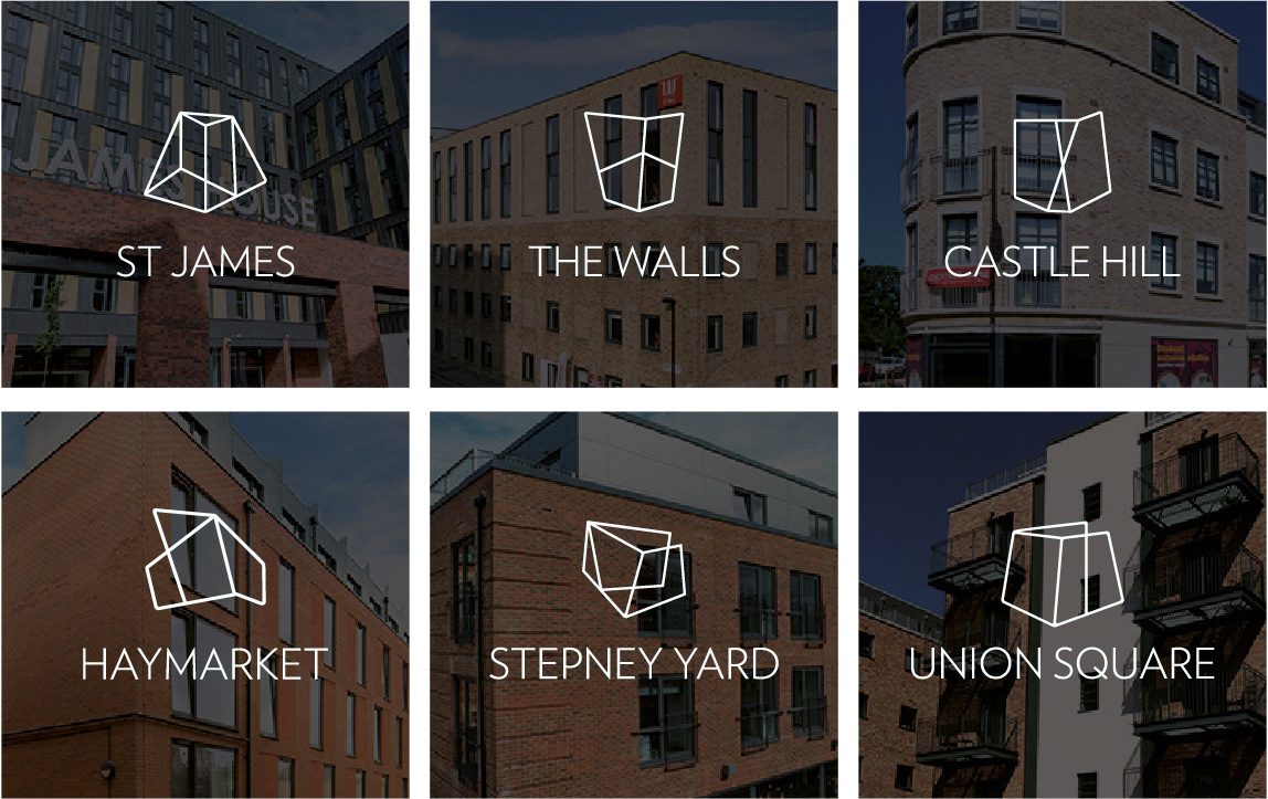 The Range of Nido Student Accommodation buildings