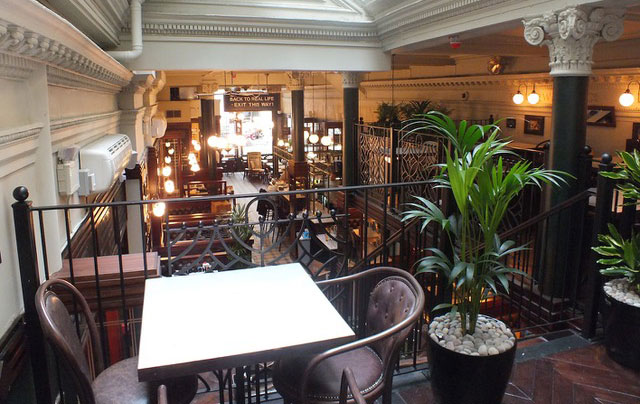 Interior of Chaakoo Bombay Café, Glasgow