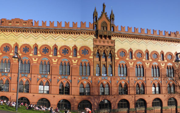 Exterior of West Brewery, Glasgow