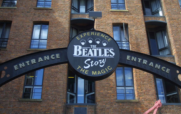 Entrance to The Beatles Story, Liverpool