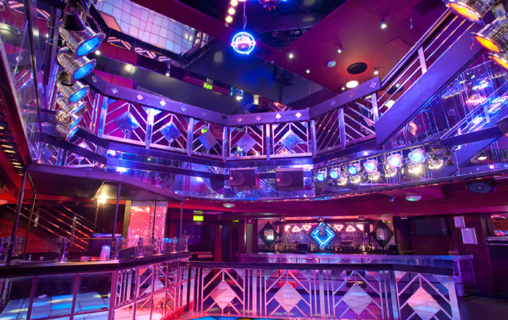 Interior of Oceana Nightclub, Southampton