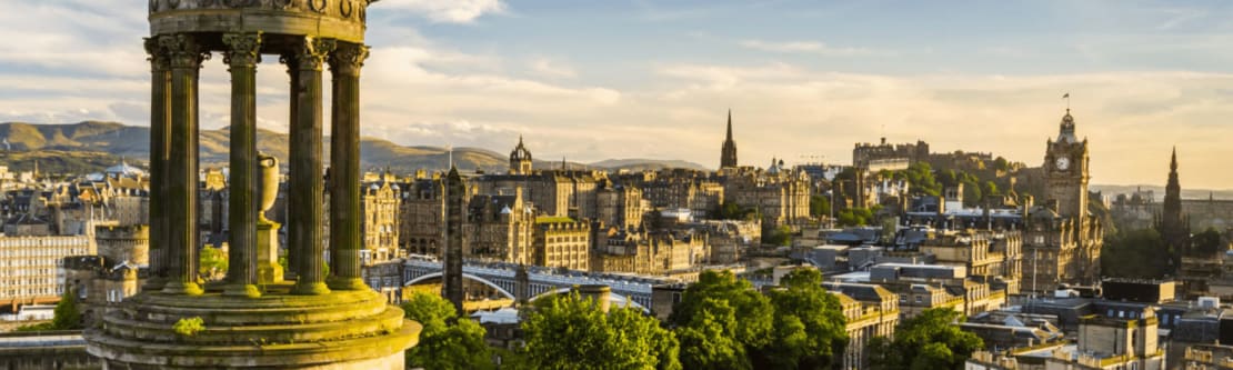edinburgh city skyline