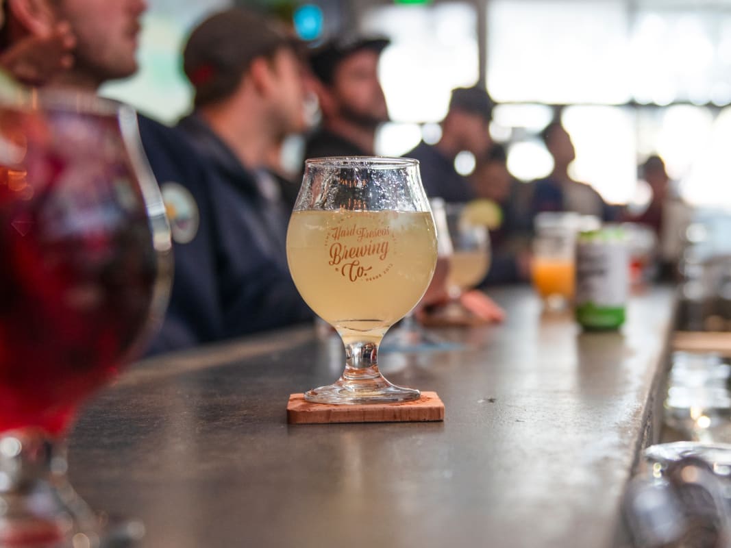 Craft Beer Glass Brewery Taproom Bar Atmosphere