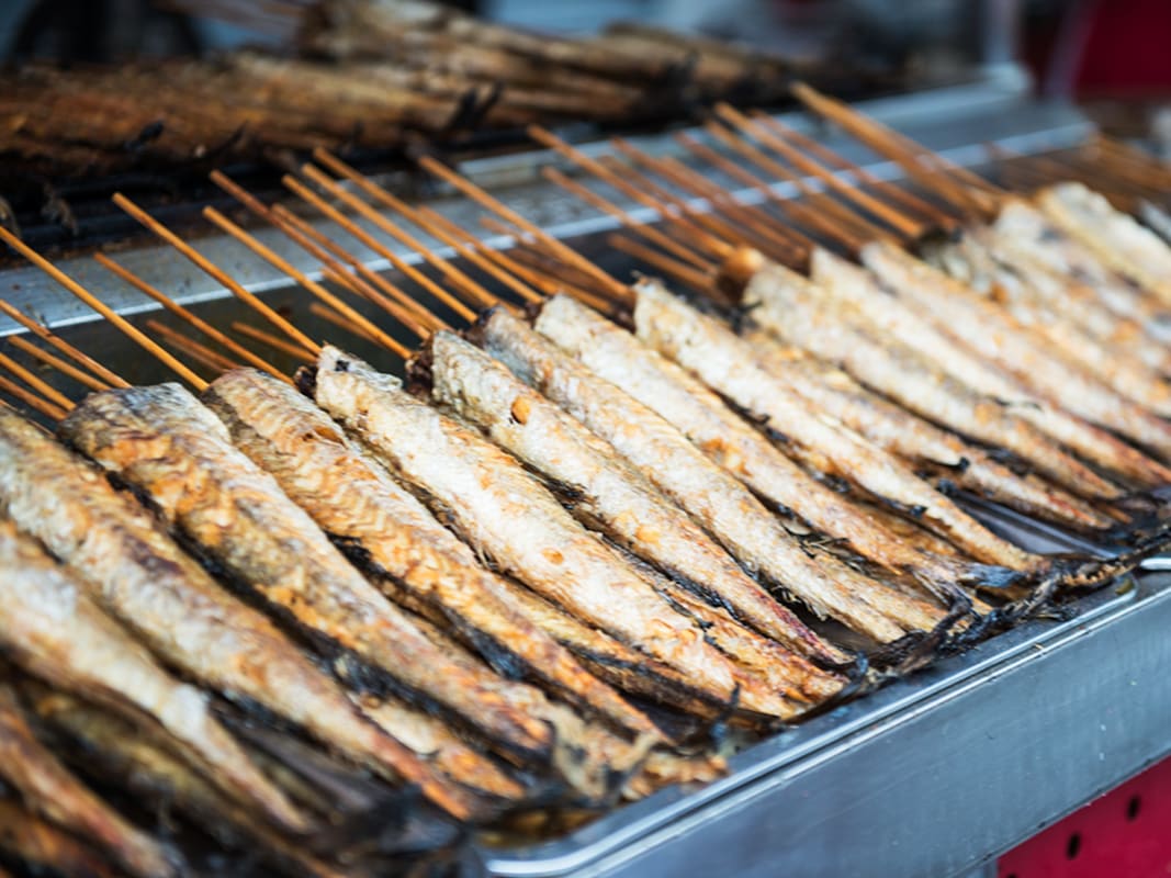 Grilled Whole Fish Street Food Market Grill