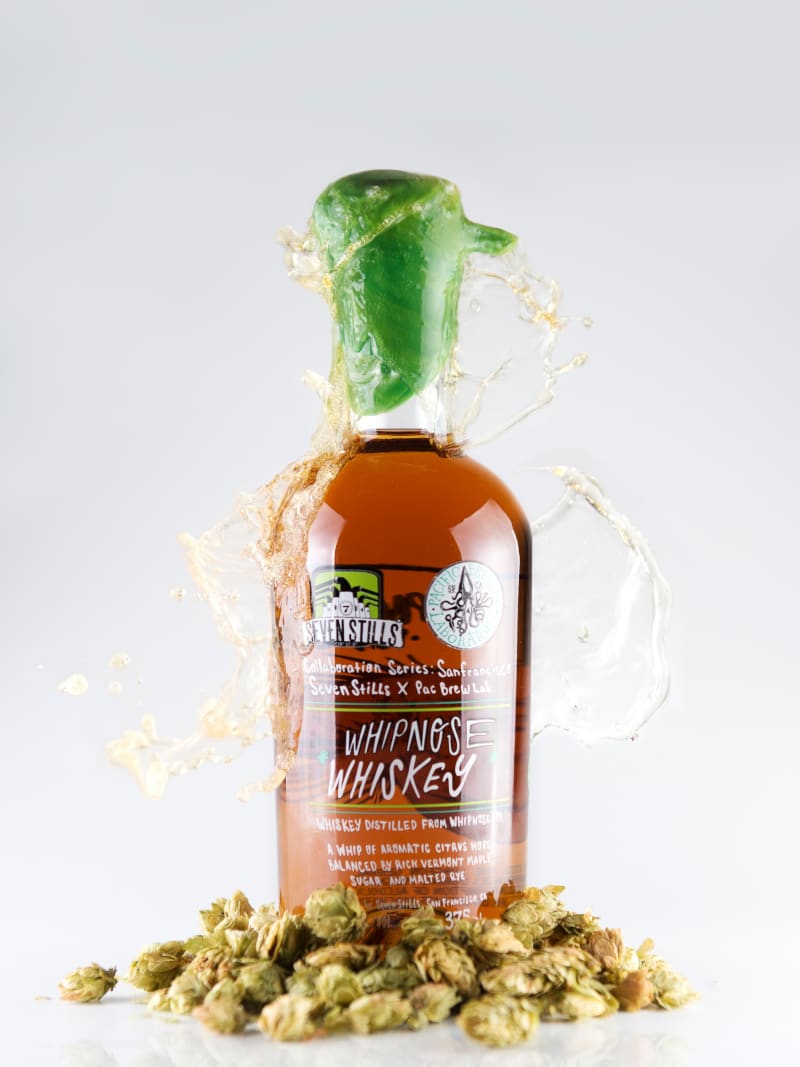 Whipnose Whiskey Bottle Splash Craft Spirits Commercial