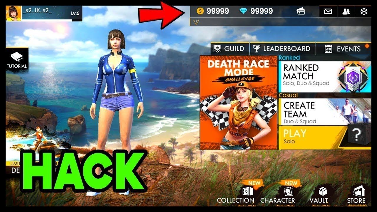 hack free fire diamonds 99999