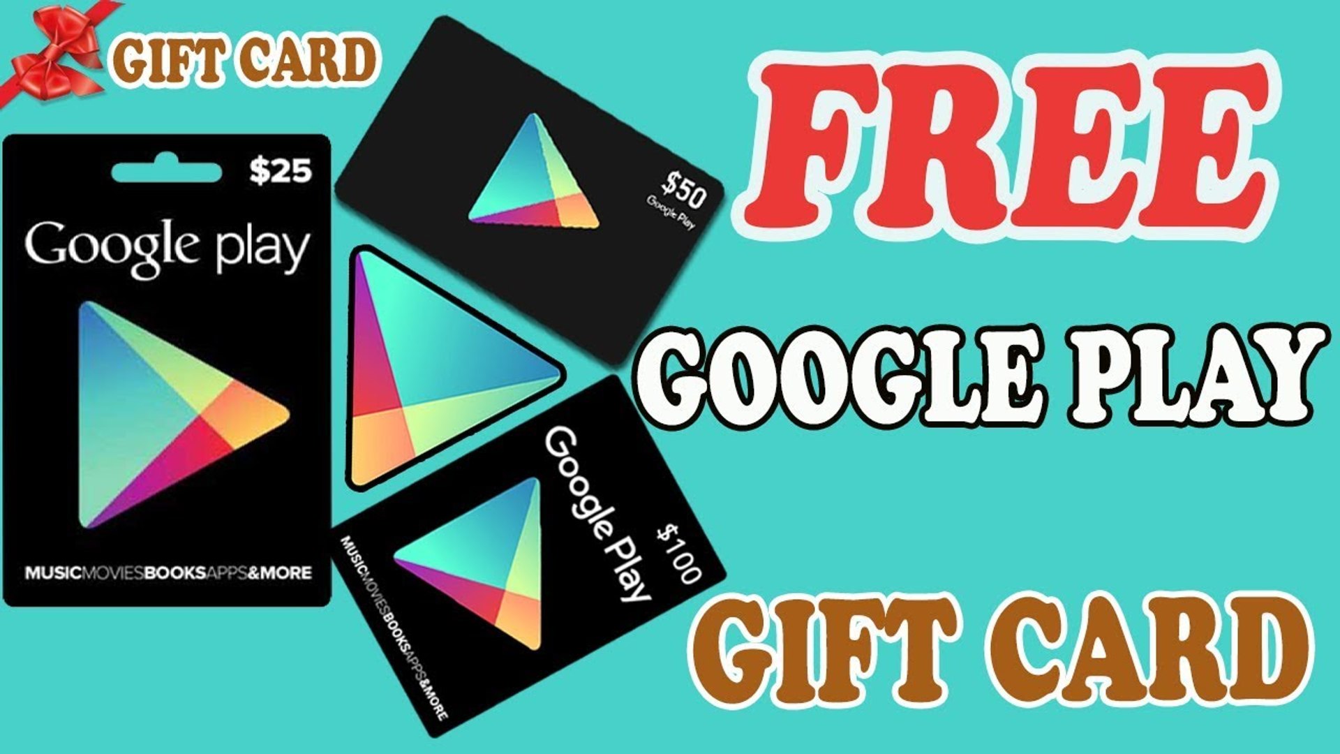 100+ Free ~Google Play gift card Code free