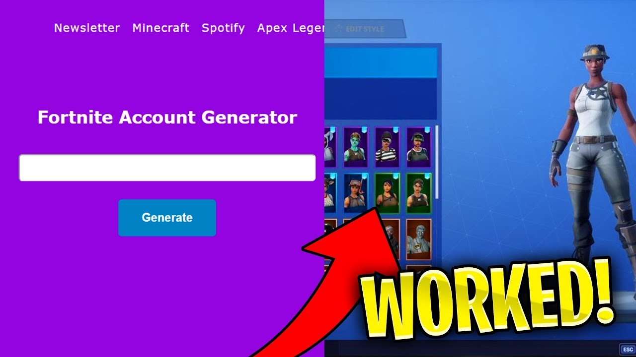fortnite_account_generator's NFT Collection | Nifty
