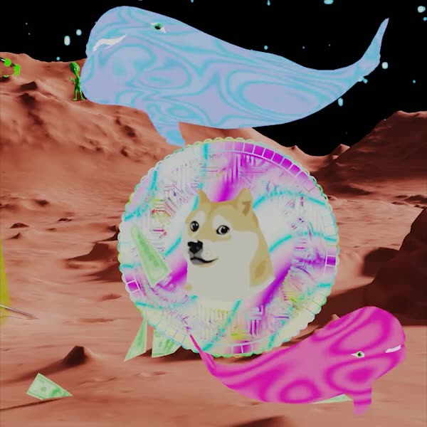 Anime Eyes - NFT - Space DOGE NFT - PR