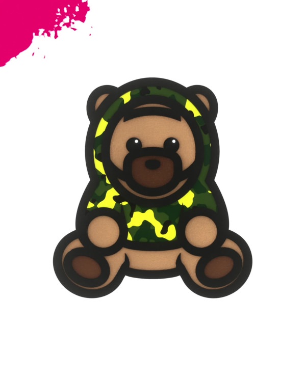 Ozuna bear stuffed animal outlet
