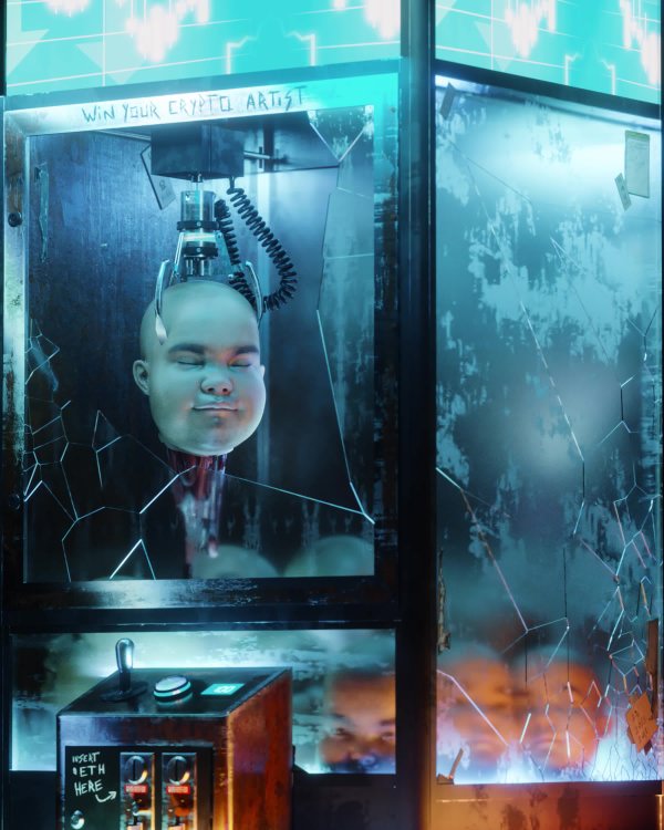 Abv Gallery Nifty Gateway Outfront Media Bring To Life One Of The First Physical Nft Exhibitions