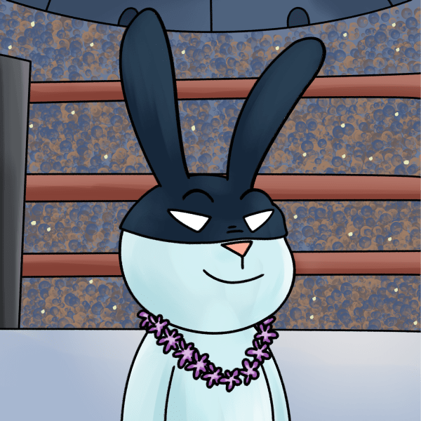 BARRY THE BUNNY is the wildcard of the crew! Barry’s a hilarious prankster, he’s always craving carrot cake, and he’s an absolute beast on the drums!