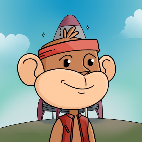 STONKS is a young ape who has many exciting adventures with his friends! He’s the leader of the team, and believes everyone deserves to be treated with love and respect! Stonks is also absolutely obsessed with 80’s Music and loves eating tendies! 