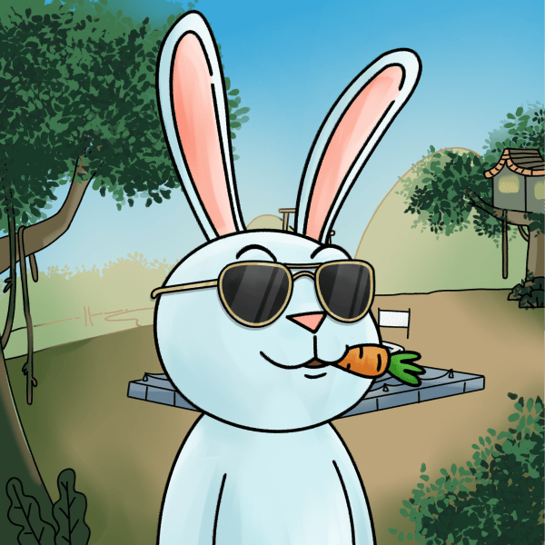 BARRY THE BUNNY is the wildcard of the crew! Barry’s a hilarious prankster, he’s always craving carrot cake, and he’s an absolute beast on the drums!