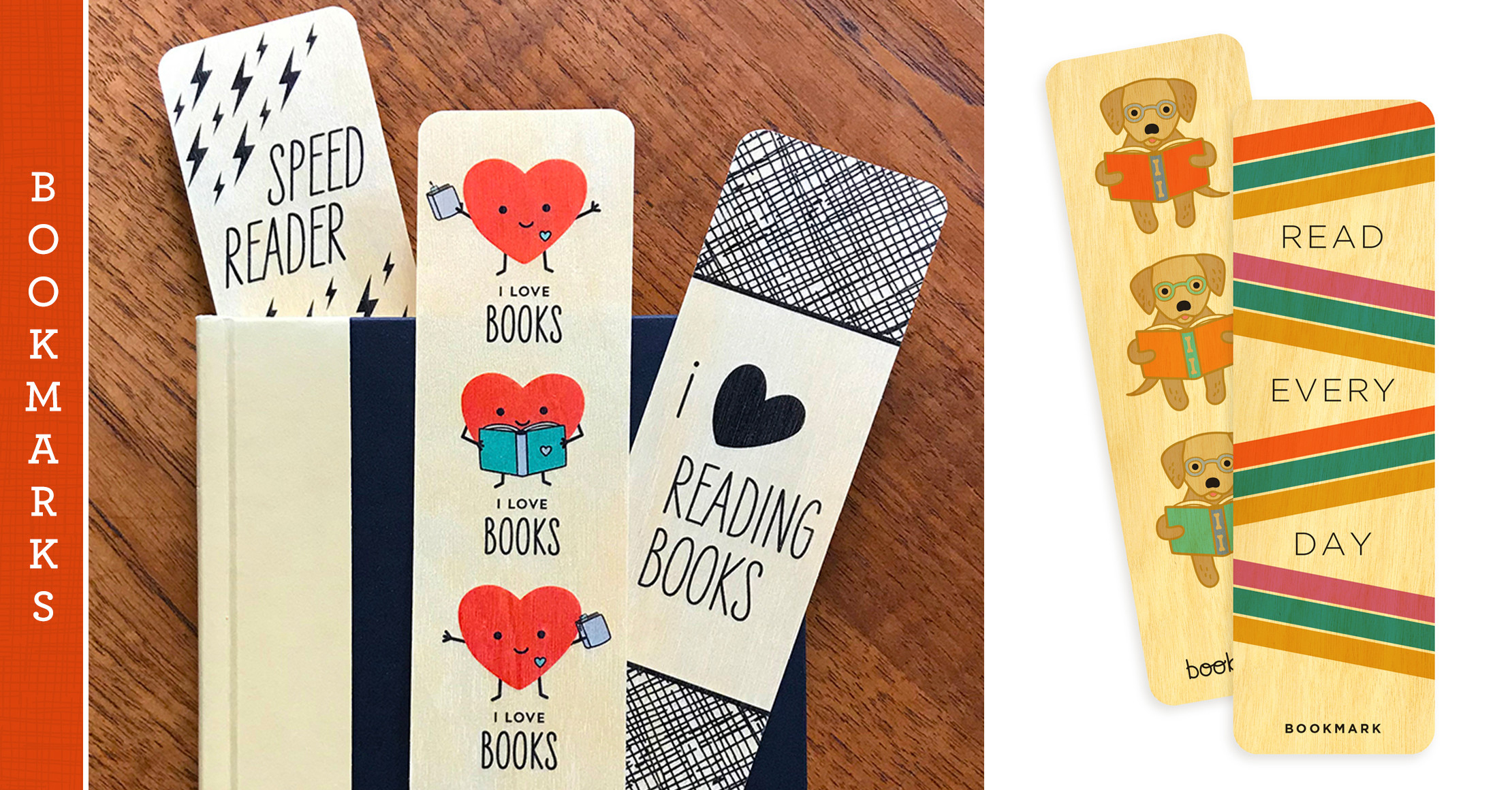 Real Wood Bookmarks