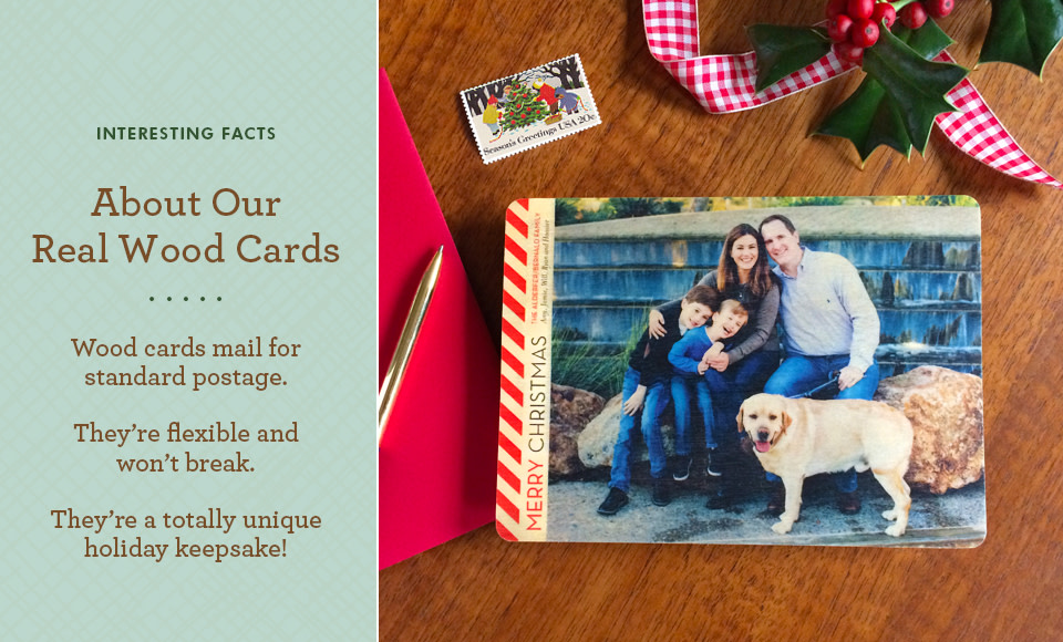 Interesting Facts About Our Real Wood Cards