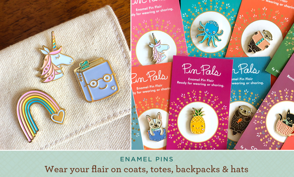 Tweens & more adore enamel pins!