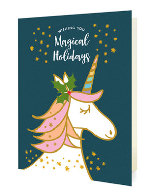 Magical Unicorn Blue - Box of 10
