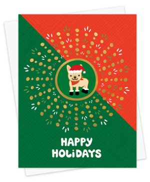 Festive Frenchie - Box of 8