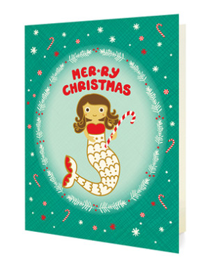 Mermaid Christmas - Box of 10