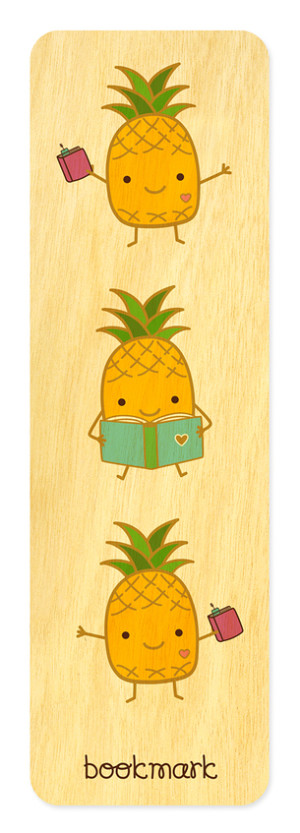 Poetry Pineapple • Bookmark