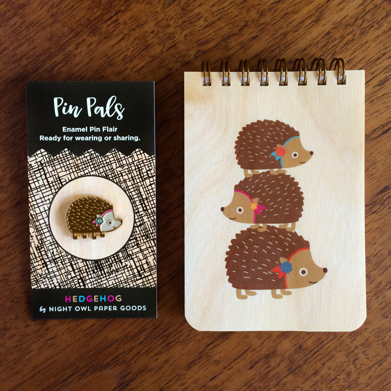 Hedgehog Gift Set ‹ Gift Bundles ‹ Gifts « Night Owl Paper Goods