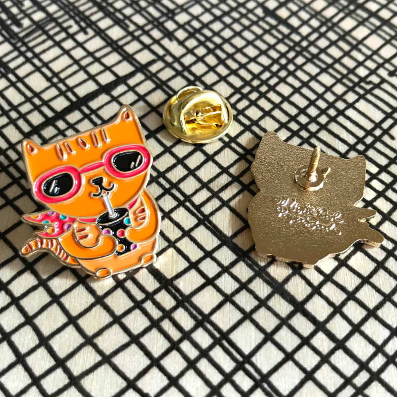 Cool Cat ‹ Enamel Pins ‹ Accessories « Night Owl Paper Goods