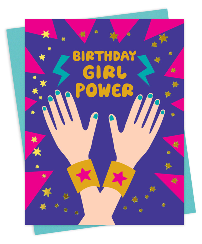 Girl Power ‹ Birthday ‹ Cards « Night Owl Paper Goods — Stationery