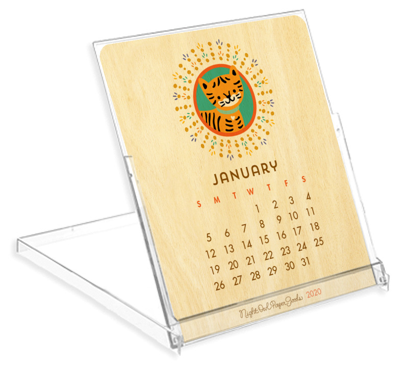 2020 Critter Desk Calendar 2020 Calendars Gifts Night Owl