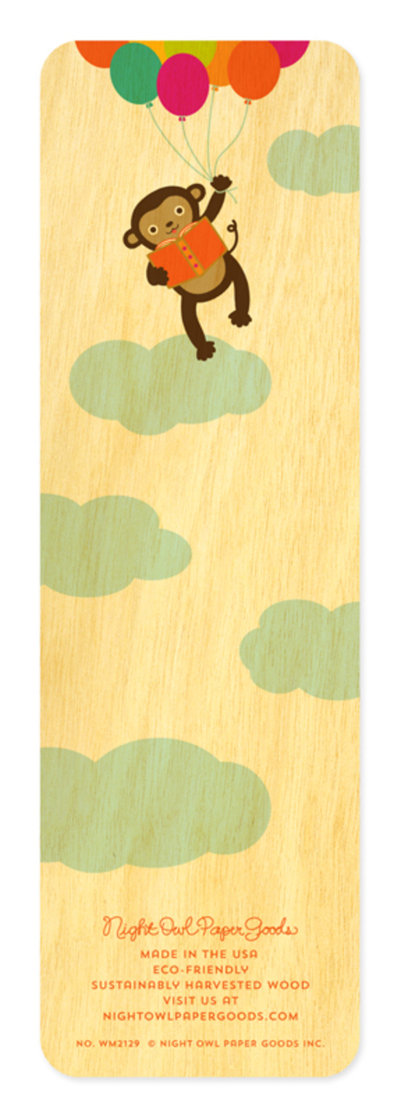 Reading Monkey • Bookmark ‹ Bookmarks/Rulers ‹ Desk « Night Owl Paper ...
