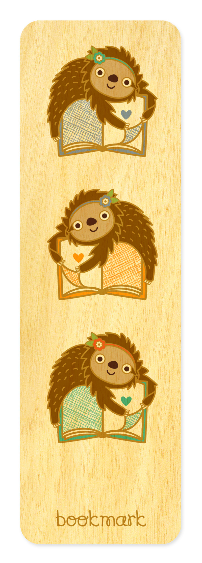 Story Sloths • Bookmark ‹ Bookmarks/Rulers ‹ Desk « Night Owl Paper ...